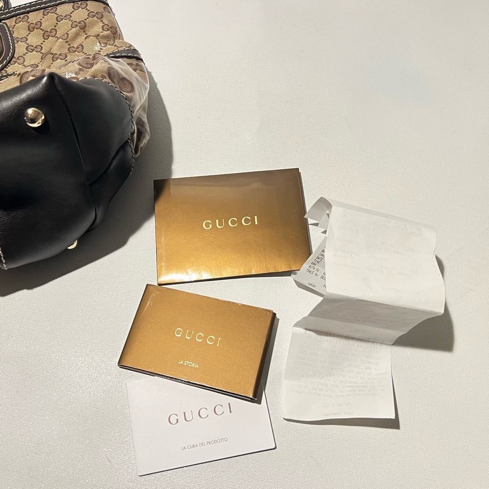 Gucci mix crystal shoulder logo bag medium rare - Picture 7 of 16